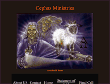 Tablet Screenshot of cephasministry.com